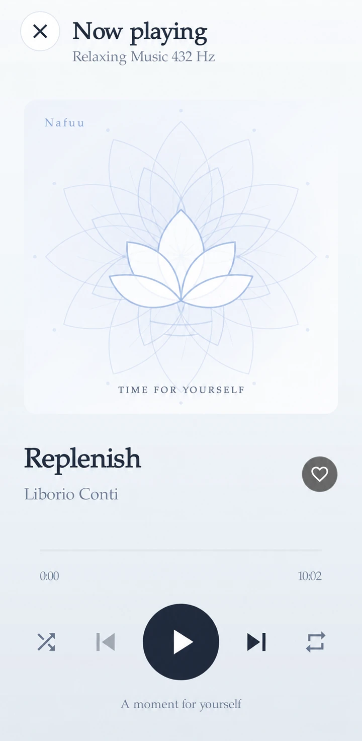 Replenish von Liborio Conti im Musikplayer von Nafuu
